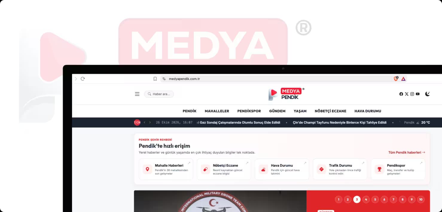 Medya Pendik proje görseli