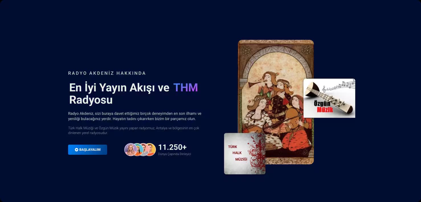 Radyo Akdeniz proje görseli